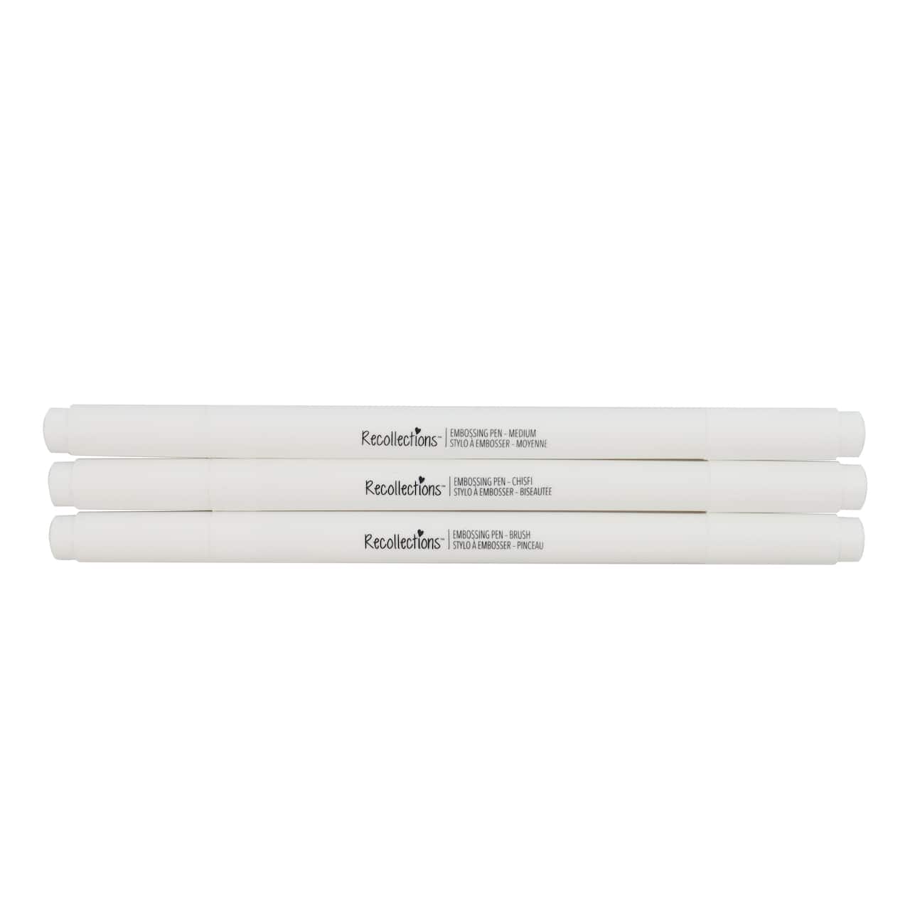 Stylos à embosser de Recollections, 3 unités